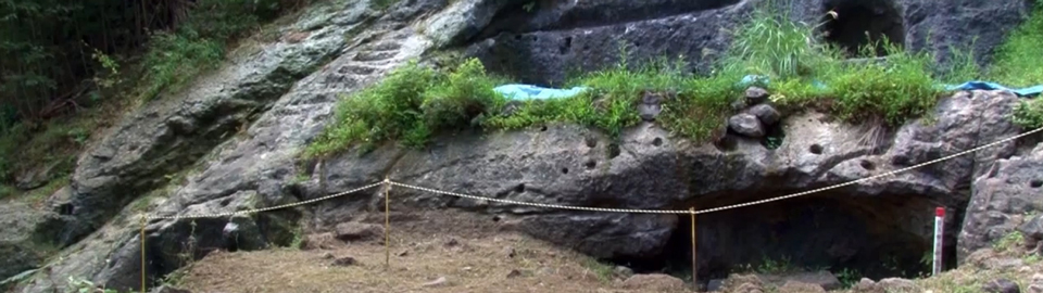 塩見銀山の風景 映像「世界遺産 石見銀山」より クリックすると動画が再生されます。